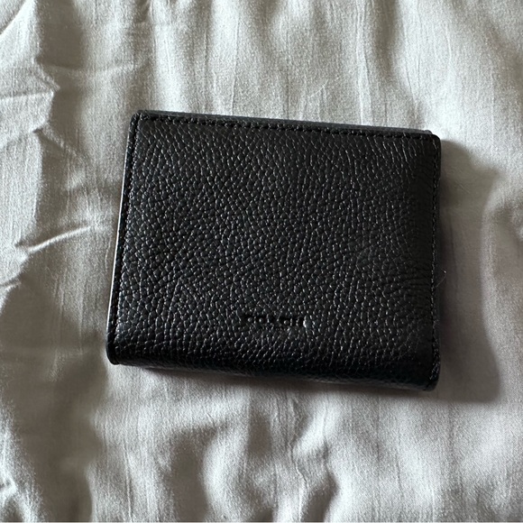 Coach Tabby Wallet in Black Pebbled Leather - Picture 2 of 5